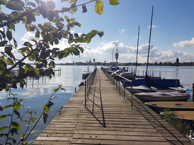 Unterwegs an einem goldenen Oktobertag in Wald und Flur